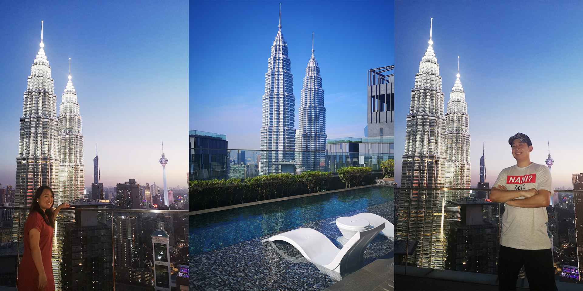 The Petrona Twin Tower.